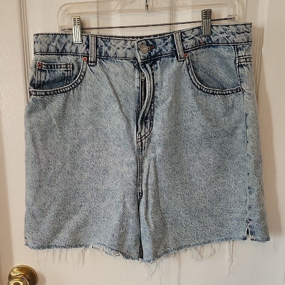 Denim&Co Blue Denim Shorts